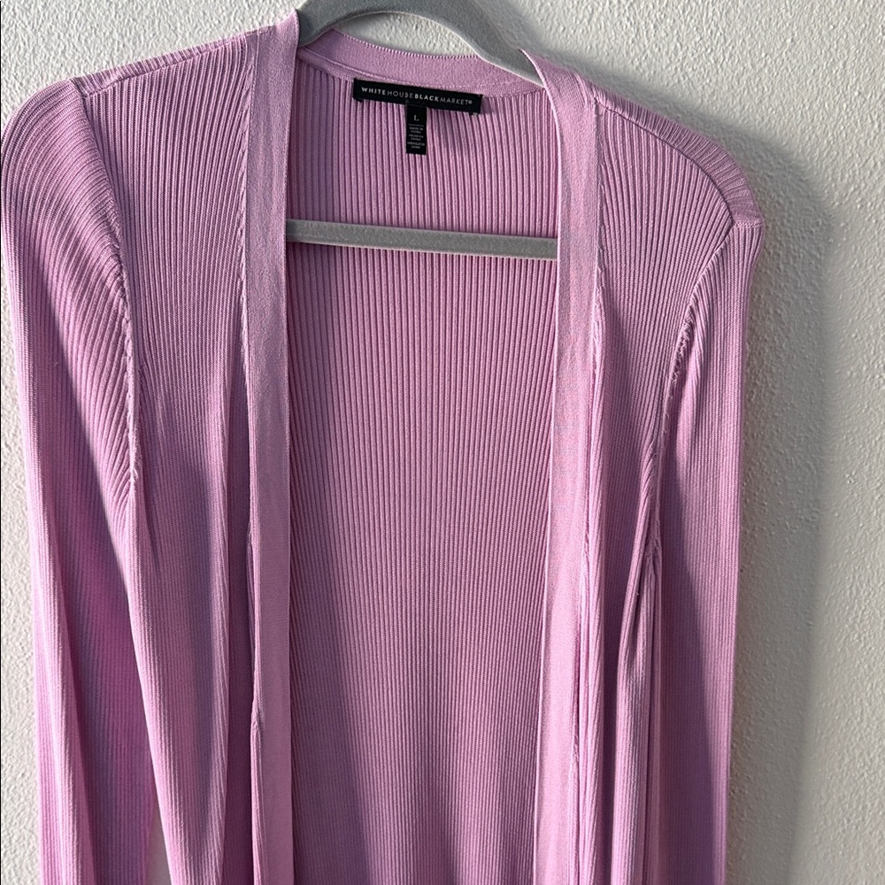 Pink Ombre Long Cardigan - Picture 3 of 6